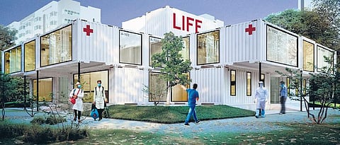 Digital prototypes of LifeCMF as complete edifice