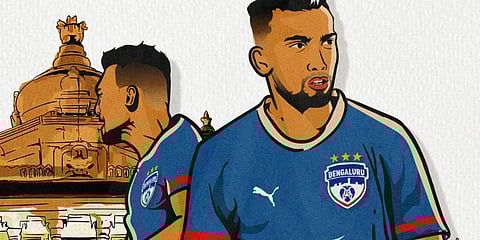 Sarthak Golui rose through the ranks with the AIFF Elite Academy. (Photo | Bengaluru FC Twitter)