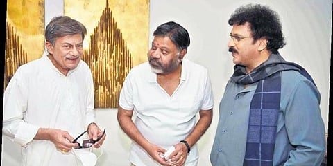 Anant Nag, P Vasu and Ravichandran
