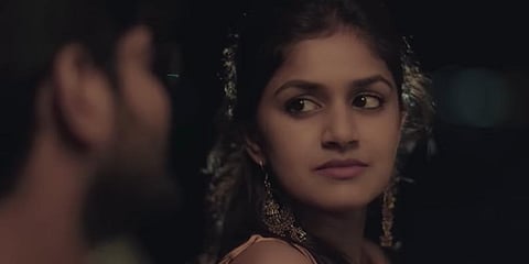 Sanjana Anand in Honeymoon (Photo | YouTube Screengrab)