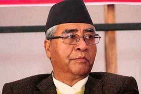 Nepali's opposition leader Sher Bahadur Deuba (File Photo | PTI)