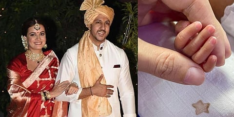 Dia Mirza and her husban Vaibhav named the baby boy as 'Avyaan Azaad'. (Photo| Instagram)