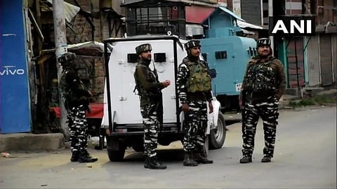 IGP Kashmir Vijay Kumar said two of the three militants killed were locals and another was a Pakistani militant Aijaz alias Abu Huraira. (Photo | ANI)