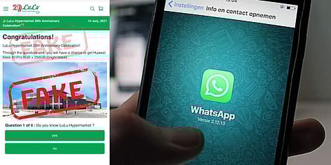 The anniversary WhatsApp scam is back, now it's Lulu Hypermarket 'offering free gifts'!