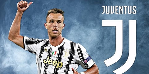 Juventus FC midfielder Arthur Melo (Photo | Twitter)