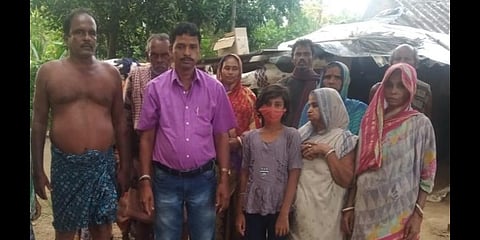 Social organisation members with Jyotishree