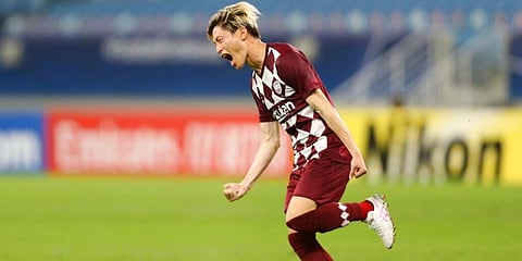 Japan forward Kyogo Furuhashi (Photo | AP)