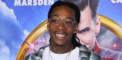 It's not clear if Wiz Khalifa has been vaccinated against COVID-19. (File photo | AFP)