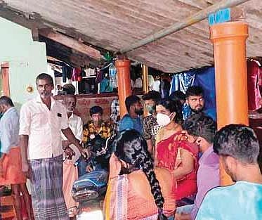 A team of officials and Sullia police raided the house of the groom and  stopped a child marriage on Wednesday 