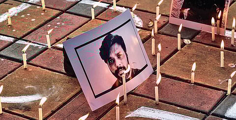 Photographers pay tribute to Pulitzer winner Danish Siddiqui in Kolkata | PTI