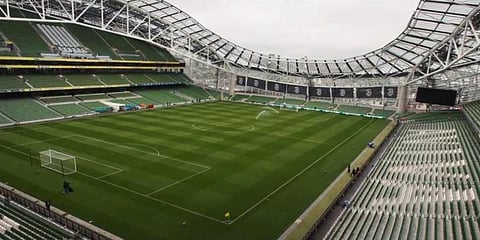 Dublin's Aviva Stadium is going to host 2024 UEFA Europa League final in 2024. (Photo | YouTube Screengrab)