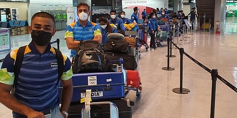 Indian Shooting Team (Photo | SAI Media)