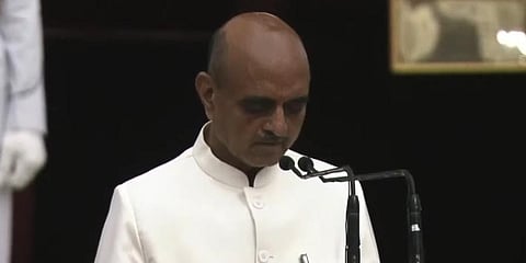 Minister of State for Finance Bhagwat Kishanrao Karad (Photo | YouTube screengrab)