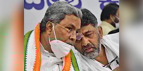 Siddaramaiah and DK Shivakumar (File | EPS)