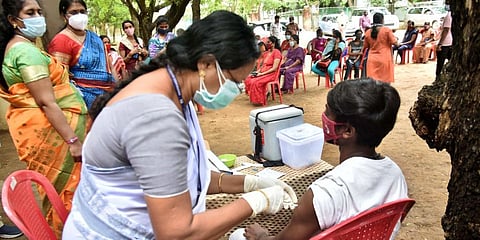 TN claims officials and medial staff have worked efficiently together to save seven lakh doses. (Photo | EPS)