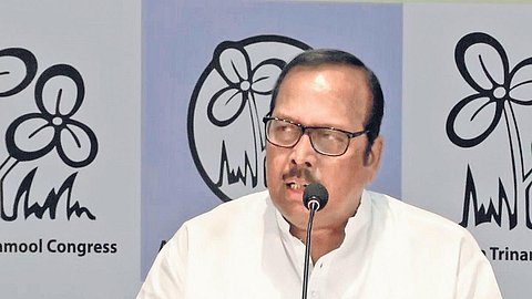 Senior Trinamool Congress leader and Rajya Sabha MP Sukhendu Sekhar Ray 