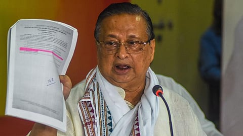 former Odisha Congress president and senior Congress leader Niranjan Patnaik