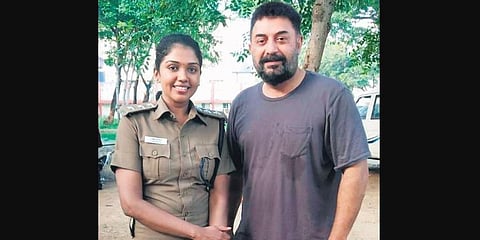 Kollywood actors Riythvika and Arvind Swami