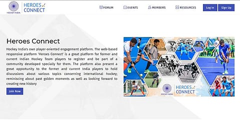 A screengrab of the Heores Connect platform