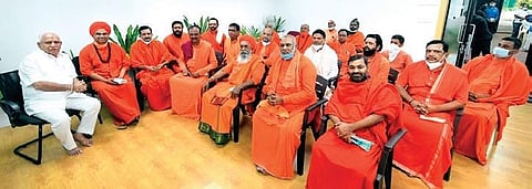 Lingayat seers come out in force to back BSY