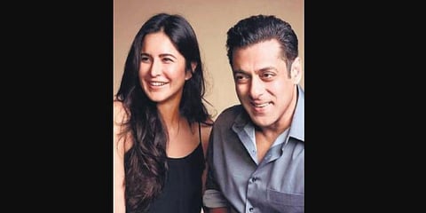 Bollywood actors Salman Khan and Katrina Kaif