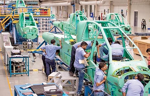 The Tata Boeing Aerospace Limited facility in Hyderabad