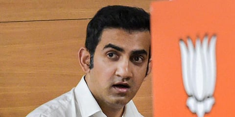 Delhi BJP MP Gautam Gambhir (Photo | PTI)