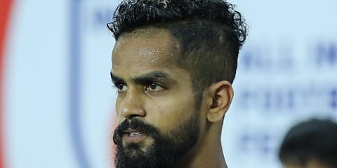 Chennaiyin FC striker Jobby Justin (Photo | Chennaiyin FC Twitter)