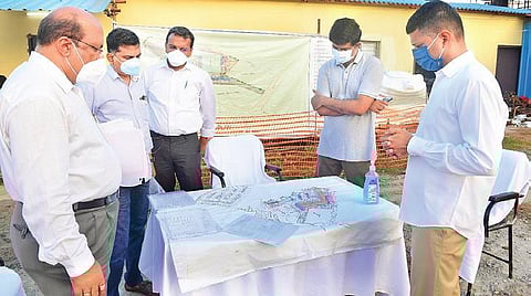 5T Secretary VK Pandian inspecting a project site in Bhubaneswar | Express