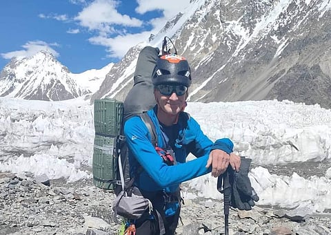 Late Scottish mountaineer Rick Allen (Photo | Twitter/@KarakoramClub)