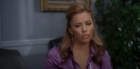 Eva Longoria in the TV show 'Desperate Housewives'. (Photo | YouTube screengrab)