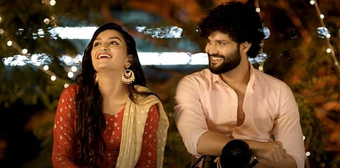 Suraj Gowda makes his directorial debut with 'Ninna Sanihake'. (Photo | YouTube screengrab)