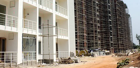 TSRA members said that the market value has increased by Rs 3,500 per yard in areas like Boduppal, Peerzadiguda and Medipally. (File Photo | EPS)