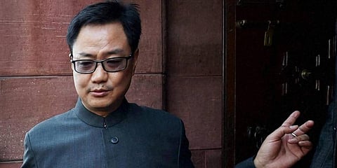 Union Minister for Law and Justice Kiren Rijiju (Photo | PTI)
