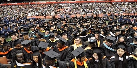 Image of students in USA used for representation. (File Photo  | AP)