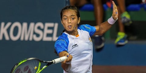 Indian tennis star Ankita Raina (Photo | PTI)