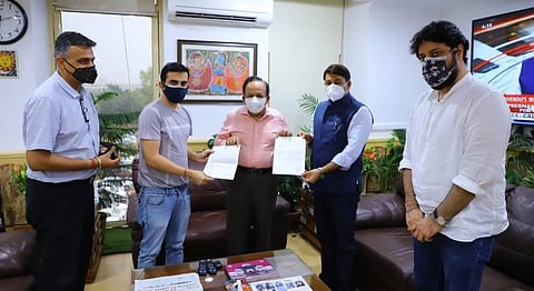 Tiwari further informed that the minister has given assurance to hold meetings with health ministry officials. (Photo | EPS)