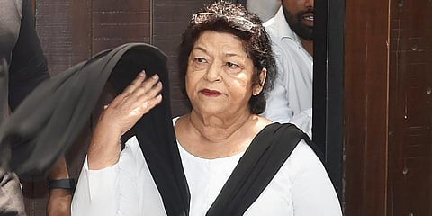 Late choreographer Saroj Khan (Photo | PTI)