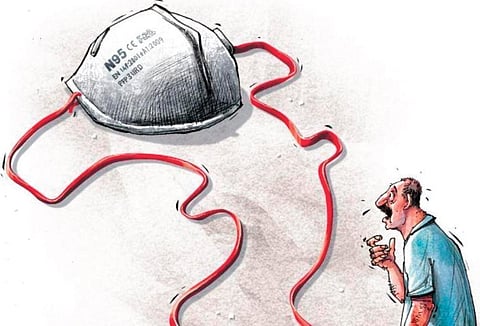 211 cases registered in four Kerala districts for sale of low-quality Covid essentials