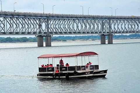 Godavari river in Rajamahendravaram (Photo | Express)