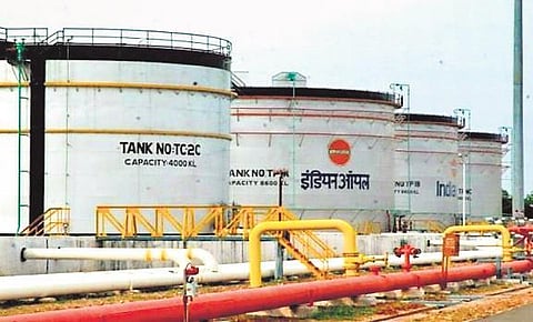 Representational Image, Indian Oil tanks (File Photo | Express)