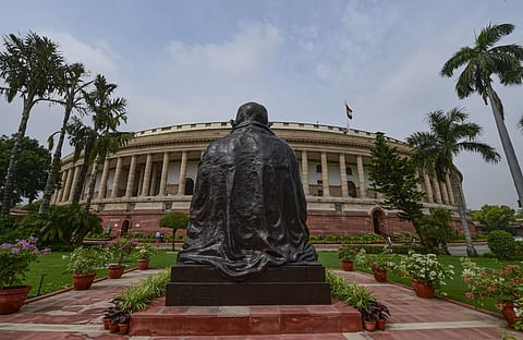 A view of Parliament building. (Photo | PTI)