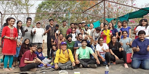 Members of Anand Van Mitra Mandal. (Photo| Special Arrangement)