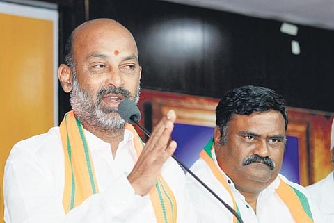 BJP national general secretary and MP Bandi Sanjay Kumar.