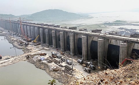Polavaram project, representational image (File Photo | Express)