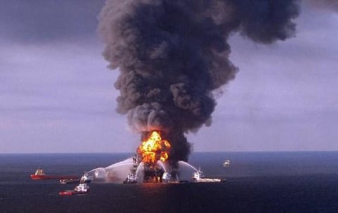 Deepwater Horizon oil spill: In April 2010, the leakage from a seafloor oil gusher led to the explosion of the Deepwater Horizon oil rig in the Gulf of Mexico, killing 11 workers and injuring many others. It is estimated that the three-month long oil spil