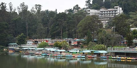 A view of Ooty Boat Club. (Photo | EPS)