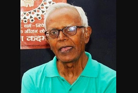 Father Stan Swamy. (Photo | Free Stan Swamy Twitter)