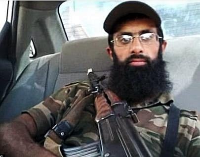 Hizbul Mujahideen terrorist Mehrazuddin Halwai (Photo | ANI)