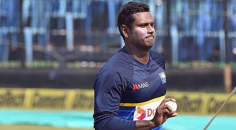 Sri Lankan all-rounder Angelo Mathews (File Photo | AP)